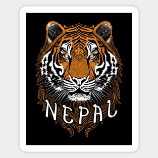 Nepal Tiger Sticker